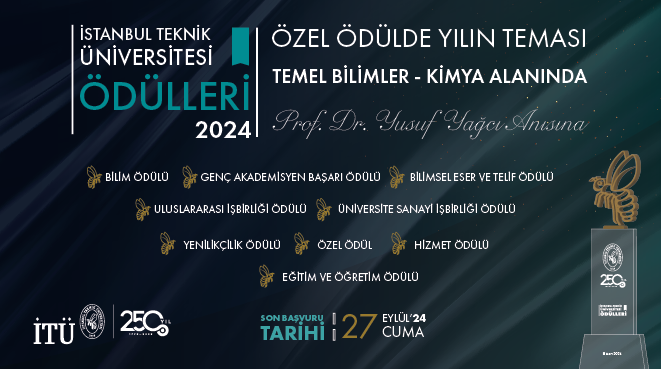 2024 İTÜ Ödülleri İçin Başvurular Başladı Görseli