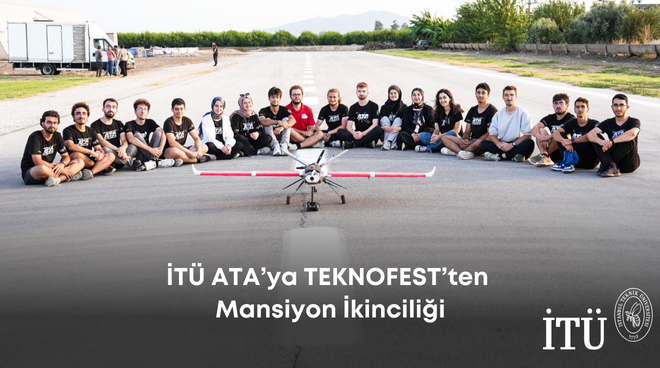 İTÜ ATA’ya TEKNOFEST’ten Mansiyon İkinciliği Görseli