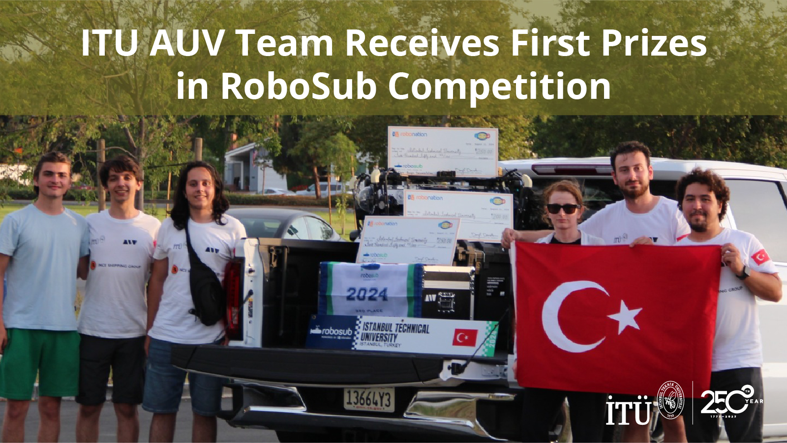 ITU AUV Team Receives First Prizes in RoboSub Competition Görseli