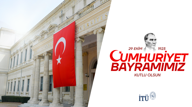 İTÜ’de Cumhuriyetimizin 102’nci Yılı Kutlandı Görseli