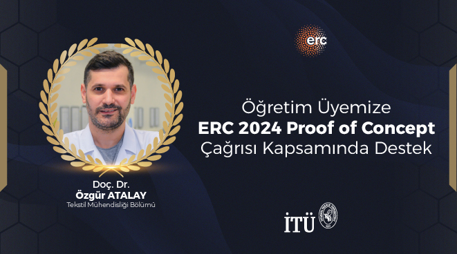 Öğretim Üyemize ERC 2024 Proof of Concept Çağrısı Kapsamında Destek Görseli