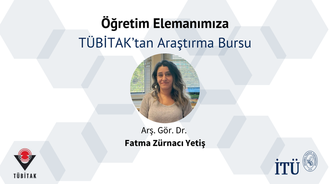 Öğretim Elemanımıza TÜBİTAK’tan Araştırma Bursu Görseli