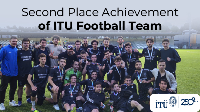 Second Place Achievement of ITU Football Team Görseli