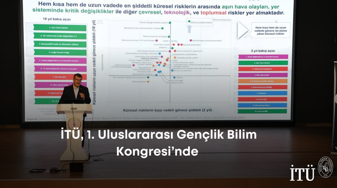 İTÜ, 1. Uluslararası Gençlik Bilim Kongresi’nde Görseli