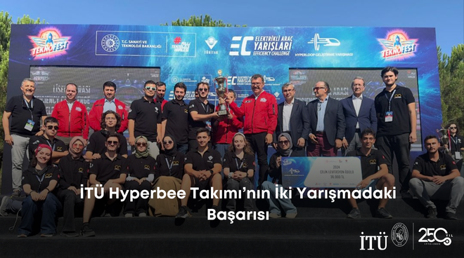 İTÜ Hyperbee Takımı’nın İki Yarışmadaki Başarısı Görseli