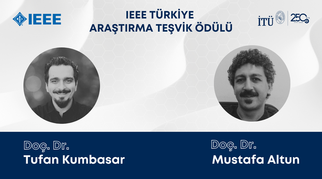 Akademisyenlerimize IEEE Türkiye Araştırma Teşvik Ödülü Görseli
