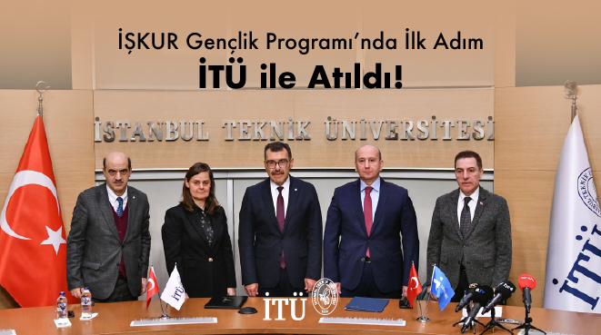 İŞKUR Gençlik Programı’nda İlk Adım İTÜ ile Atıldı! Görseli