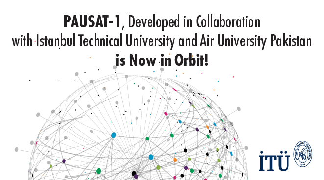 PAUSAT-1 Developed in Collaboration with ITU and Air University Pakistan is in Orbit! Görseli