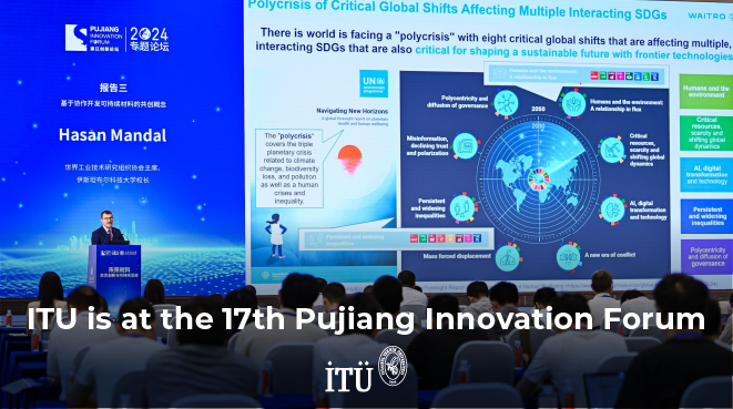 ITU is at the 17th Pujiang Innovation Forum Görseli