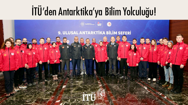 İTÜ’den Antarktika’ya Bilim Yolculuğu! Görseli