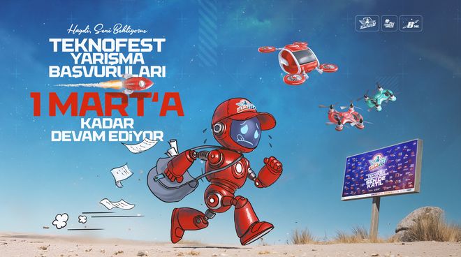 TEKNOFEST2025 Başvuruları Devam Ediyor! Görseli