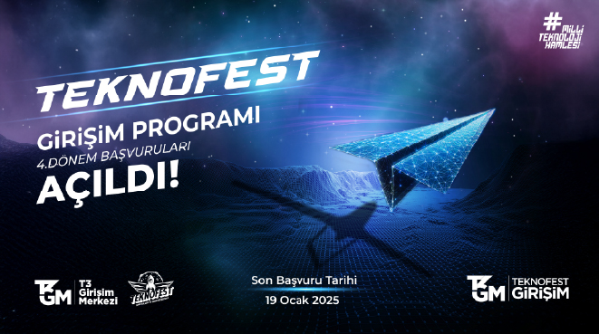 TEKNOFEST Girişim Programı’ndan 4’üncü Döneminde 11 Farklı Olanak ve Fırsat Görseli