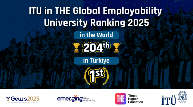 ITU is the Leader in Türkiye According to THE Global Employability University Ranking Görseli