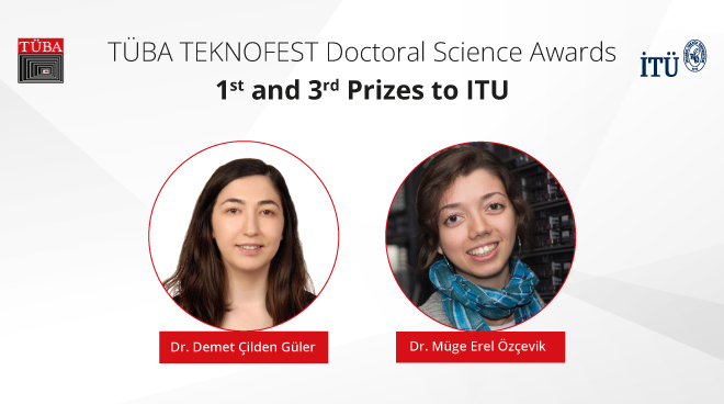 Two Awards from TÜBA to ITU Görseli