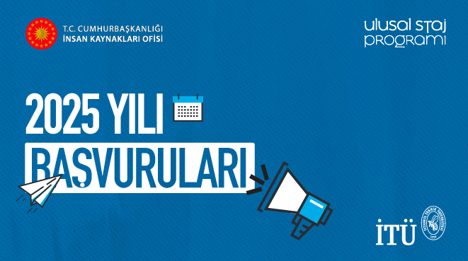 Ulusal Staj Programı 2025 Yılı Başvuruları Başladı! Görseli