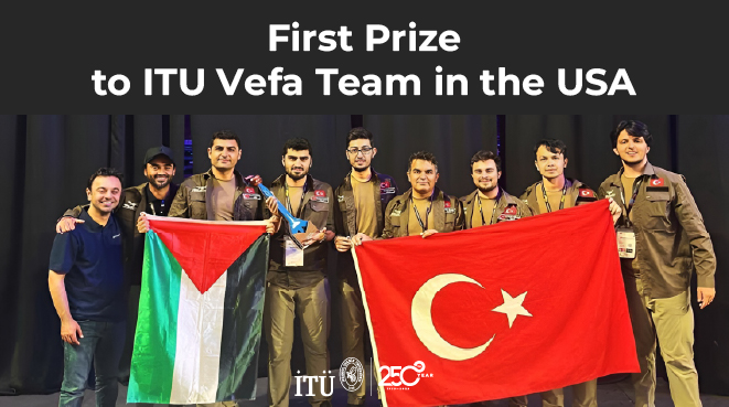 First Prize to ITU Vefa Team in the USA Görseli