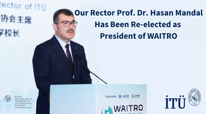 Our Rector Prof. Dr. Hasan Mandal Has Been Re-elected as President of WAITRO Görseli